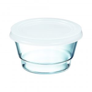 Tempered glass bowl
