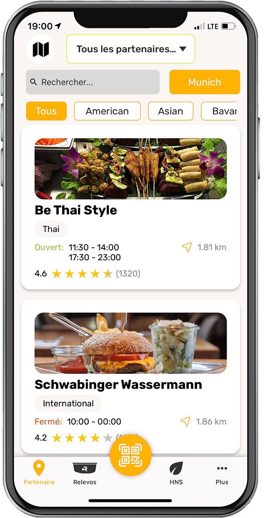 Relevo Reutilisable App Screen